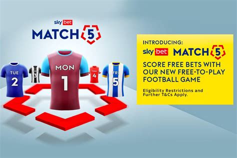 sky bet bet 5 get 20|Sky Bet Match 5: Win up to £20 in Free Bets Each Week.